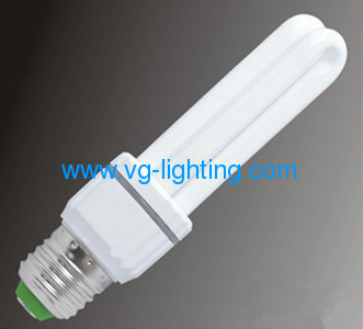 2U CFL/ 220V 50Hz/ E27/ 8000hours/ 2700-6400K /5W-15W