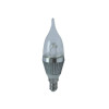 High Power Dimmable LED Candle Bulb/ E27/Aluminium+PC / 3X1W 270lm