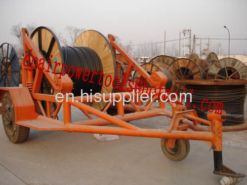 Cable Reel Puller Reel Cable Trailer