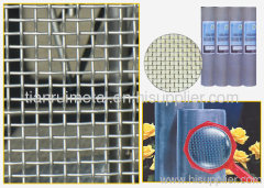 hot-dipped /electro galvanized square wire mesh factory