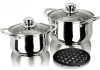 5pcs belly shape cookware set