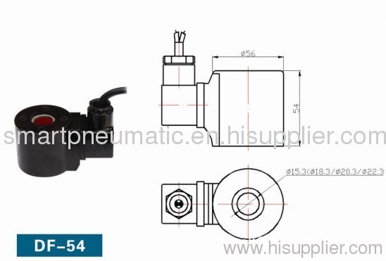 solenoid coil,High strength waterproof , Submarine Solenoid Valve