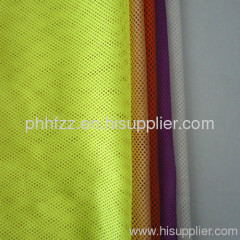 100% Polyester 2-2 mesh fabric/ sportswear lining fabric