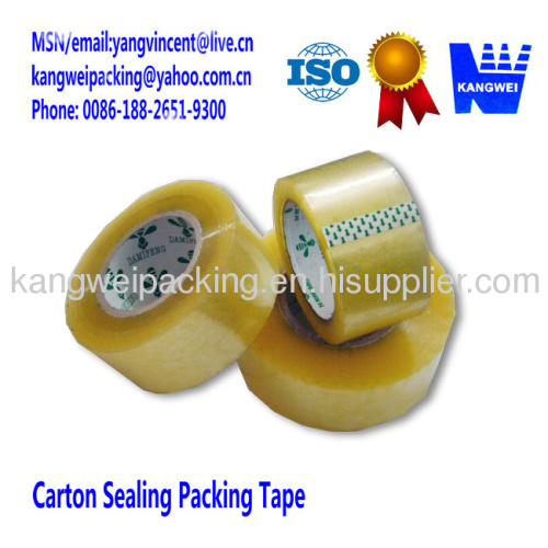 Strong sticky water based acrylic Printed LOGO Custom bopp packing tape