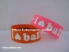 I Love Balls Silicone Rubber Bracelets Wristbands