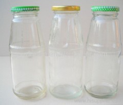 Glass Juice Bottle