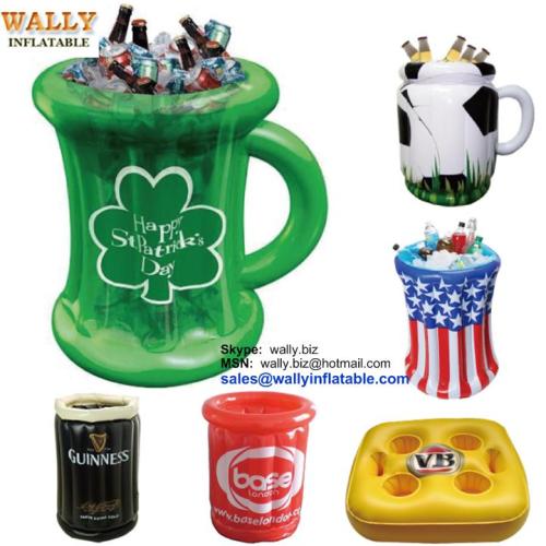 inflatable cooler, inflatable ice cooler, inflatable drink cooler, inflatable beer cooler, inflatable beverage cooler