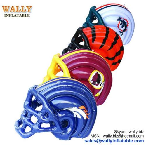 inflatable helmet, PVC inflatable helmet, inflatable helmet toy, blow up helmet