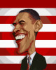 Pop art of Obama