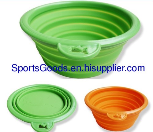 2012 newest design folding pet bowl