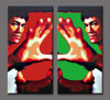 Pop art of bruce lee