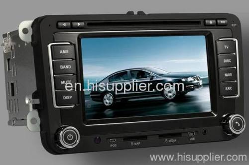 7inch VW Passat B6 car dvd player gps navigation with 3D operating system