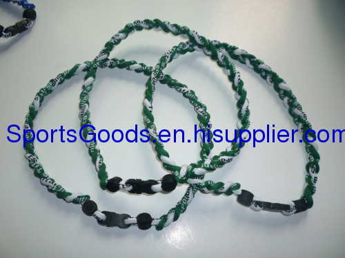 OEM/ODM Sports Necklace Tornado Necklace Silicone necklace Titanium necklace