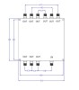 1200MHZ-1600MHZ 9 Way Power Divider & Power splitter