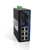 8-port 10/100M WEB Managed Redundant Industrial Ethernet Switch