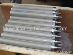 B-style Muffler sintered bronze powder filter