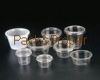 Portion Cups with lids 5PC050/100/150/200/250/300/325/400