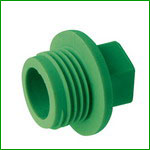 PPR Pipe Plug Pipe Fitting