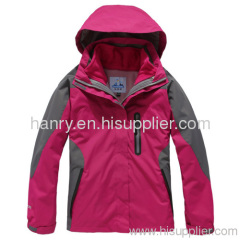 waterproof - windproof - fleece climbing jacket 2 pieces