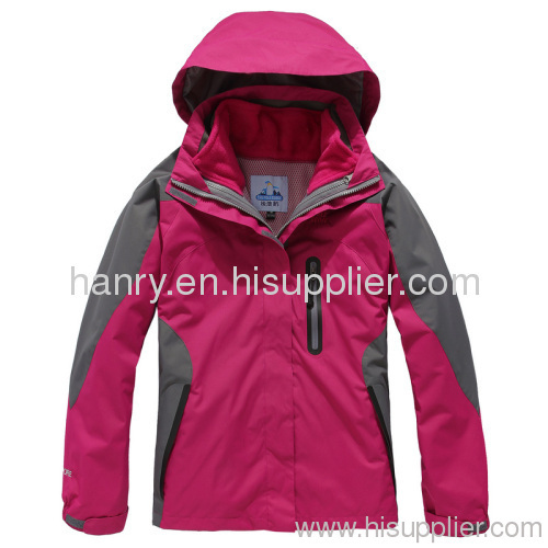 waterproof - windproof - fleece climbing jacket 2 pieces