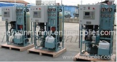 reverse type osmosis RO fresh water generator