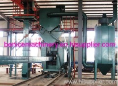 pipe blast cleaning production line