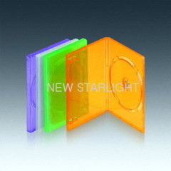 14mm Single DVD case (smooth clear surface)