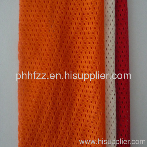 Polyester mesh fabric/5-1 mesh lining fabric/sportswear lining fabric