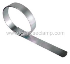 galvanized steel throbbing hose clamp