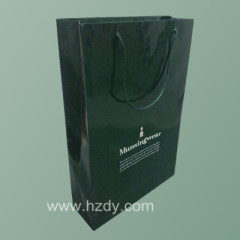 Card board paper bag with logo