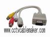 VGA to TV converter, VGA to S video cable, VGA to RCA cable,s-video cable,s-video rca cable