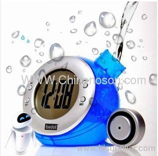 Blue Water Power Clock 110*110*95MM