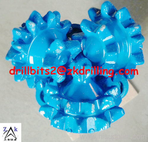 7 7/8'' HAT127 Steel Tooth Tri-cone Rock Bit with trimming teeth for water well drilling