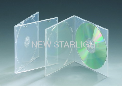 Square 5.2mm Smooth Clear DVD Case