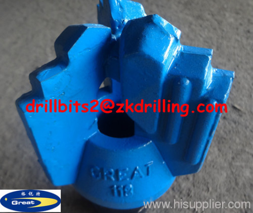 API Step Drag Bit/Drag Bit /Blade bit for water well drilling