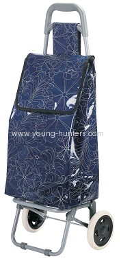 PVC Foldable Shopping Trolley Bag