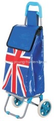 easy taken shopping trolley bag with PP plastic handle