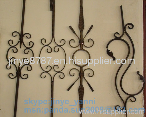 wrought iron balusters