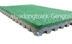 Prefabricated Rubber Runway Track Surface, Huadongtrack