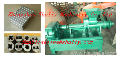 Silver charcoal machine / Coal and charcoal extruder machine