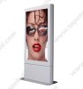 55 inch mall center/city center stand alone outdoor digital signage,totem advertising display