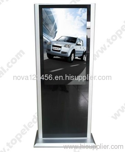 55 Inch LCD Free Standing Advertisement Product For Outdoor(1500 NITS, Water-proof)