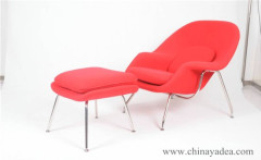 Eero Saarinen Womb Chair and Ottoman