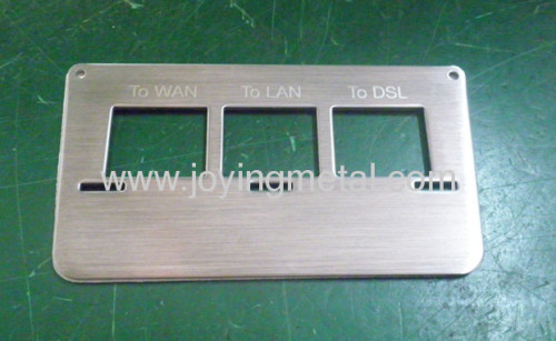 China Stamping Metal Faceplate for Telecom Testing Facality