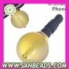 Agate Bead earphone ear plug anti dust plug Wholesale