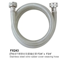 Stainless Steel Wire Rubber Cover Weaving Hose