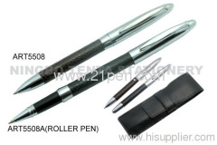 leather metal markering pen with case ART5508