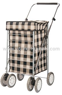 wheeled shopping trolley bag with big volume