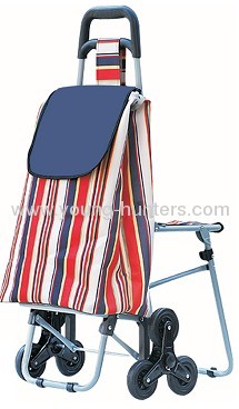 lightweight durable trolley bag withseat