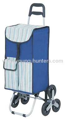 high capacity wheeled trolley bag with pocket